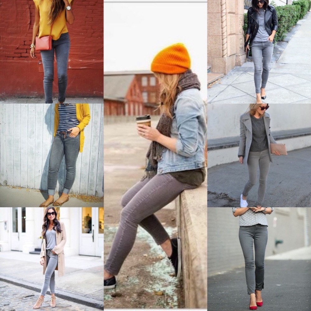 3/20 sale Gap premium gray denim jeans 4